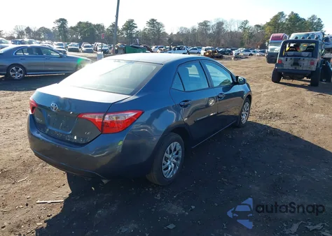 2018 Toyota Corolla Le из США, поврежденный, VIN 2T1BURHE9JC120694